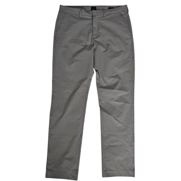 J. Crew Thomson FLEX Light Gray Tapered Fit Straight Chino Pants Size W34 L34 - Picture 2 of 16